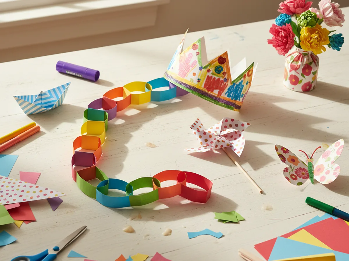 20 Easy DIY Crafts with Paper the Whole Family Will Love