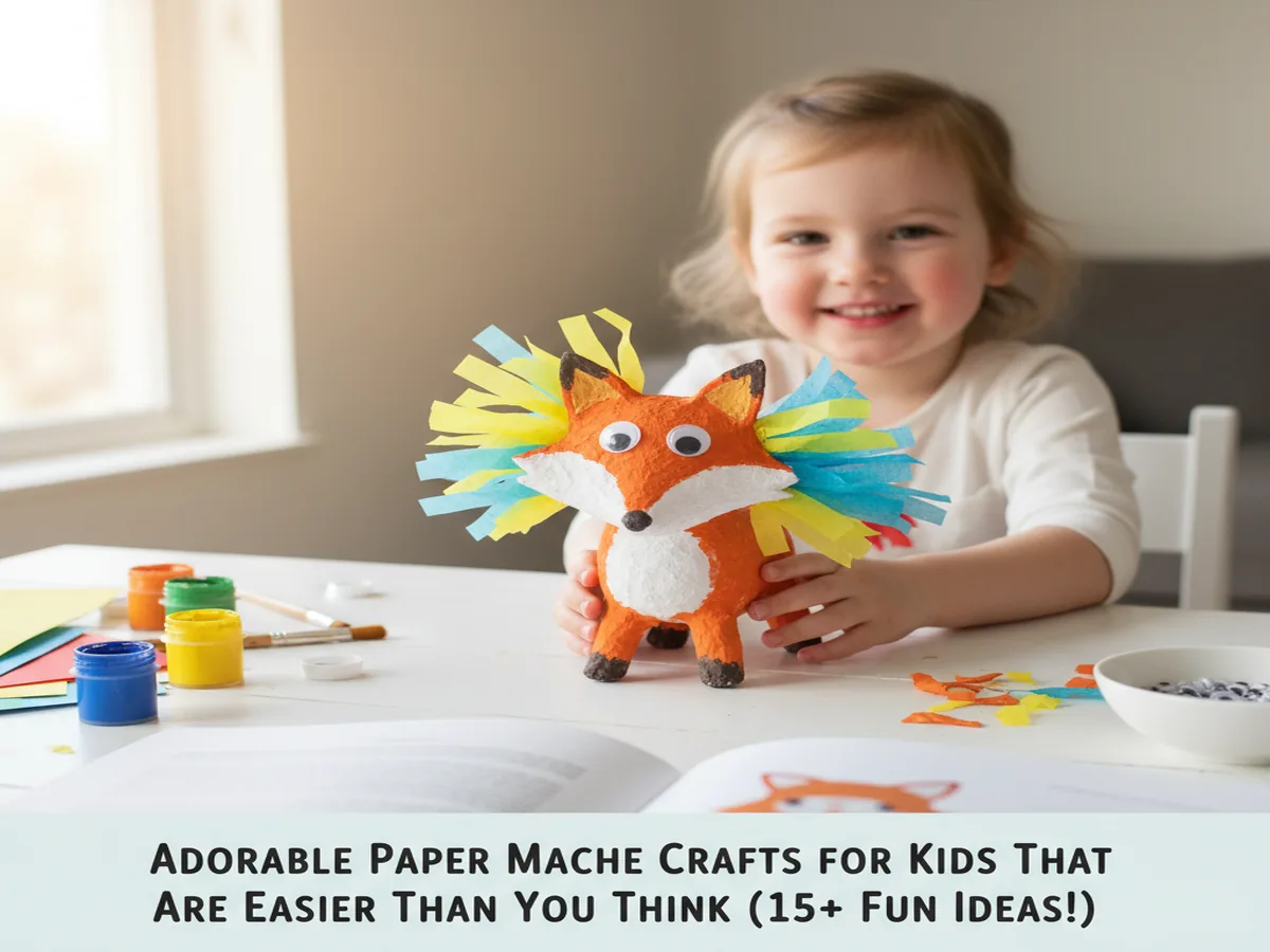 Adorable Paper Mache Crafts for Kids That Are Easier Than You Think (15+ Fun Ideas!)